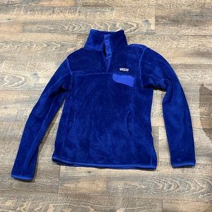 Patagonia pullover fleece half snap size S